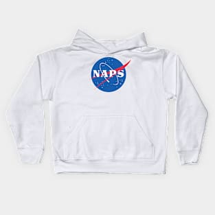 NAPS / NASA Bedtime Logo Parody Kids Hoodie